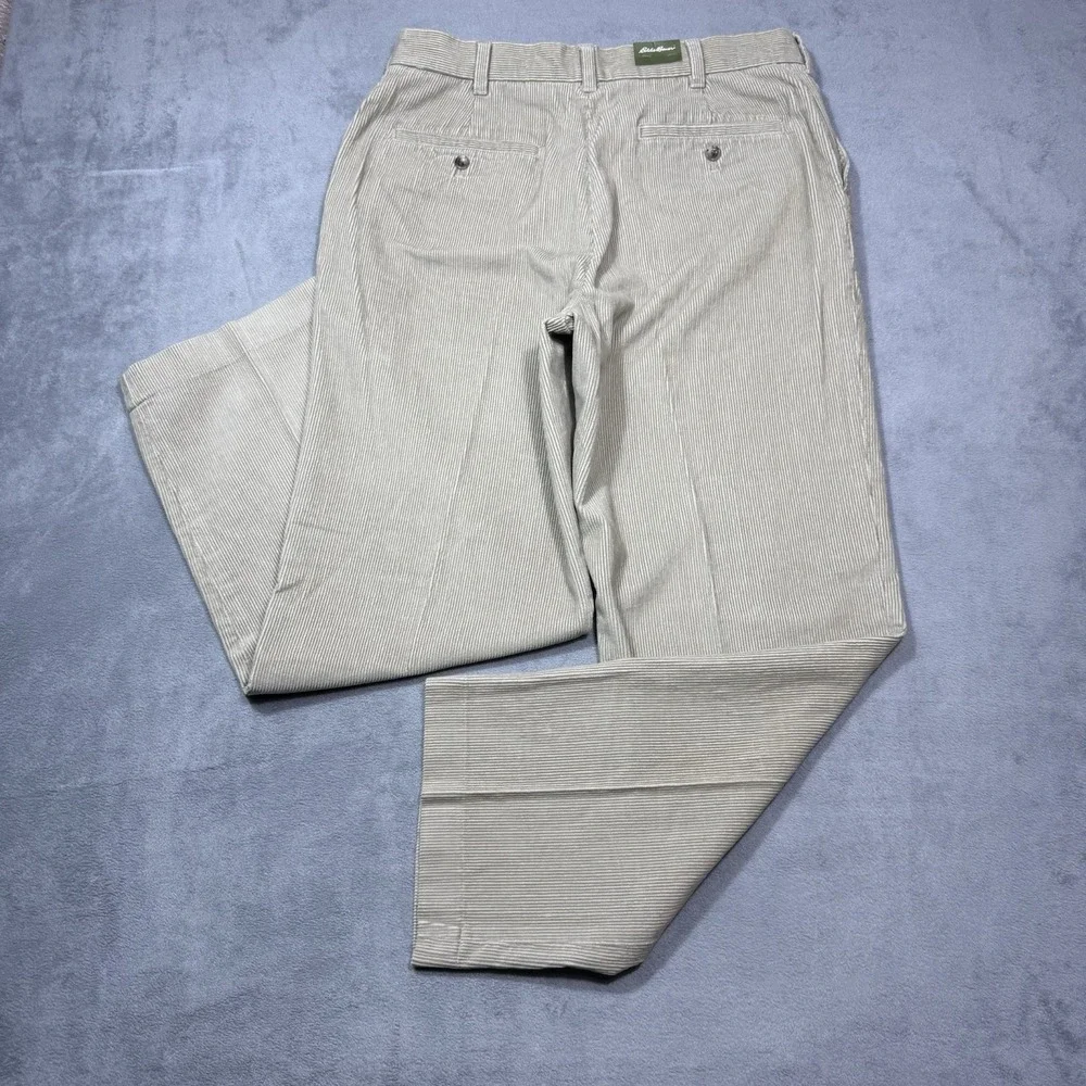 Eddie Bauer Pants Mens 36x32 Corduroy Heavy Twill Classic Fit Dadcore NEW